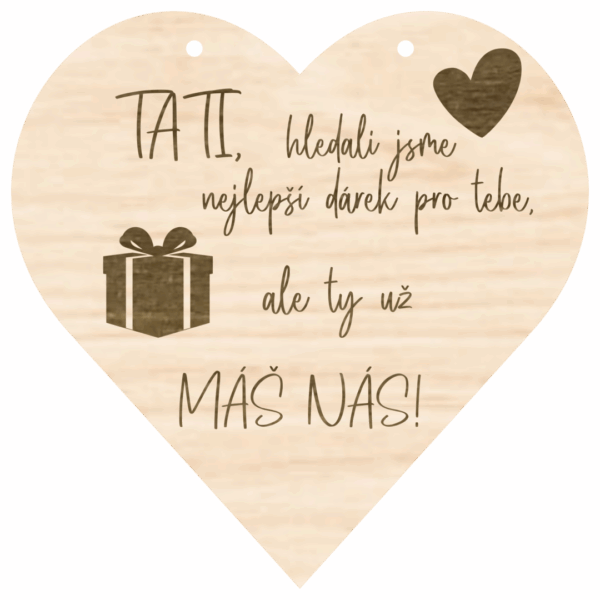 Srdce Dárek – Tati
