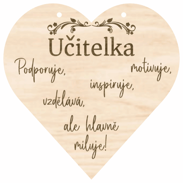 Srdce – Učitelka