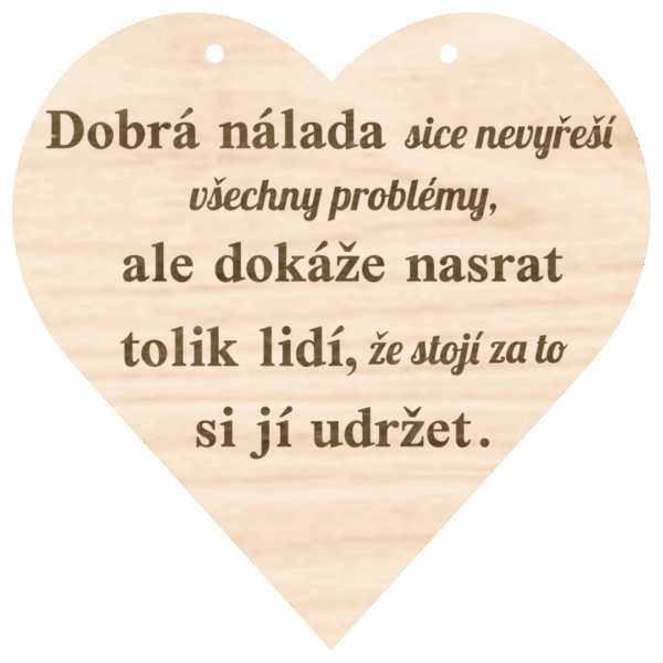 Srdce – Dobrá nálada