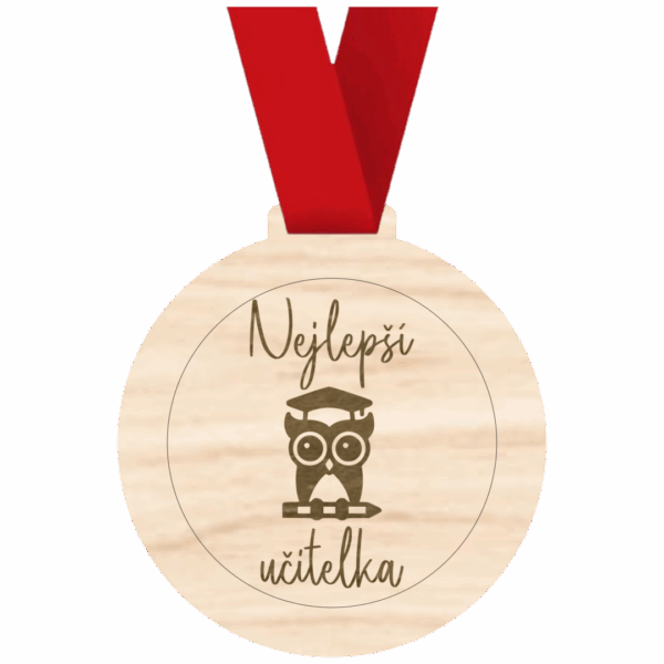 Medaile – Nejlepší učitelka