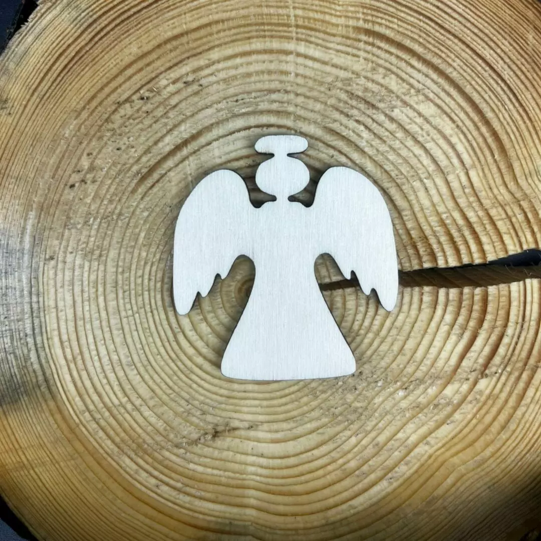 Dřevěný výřez – Anděl A5 Dřevěný výřez – Anděl A5