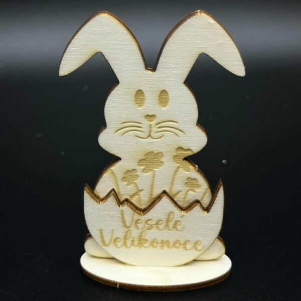 Velikonoční zajíček se skořápkou
