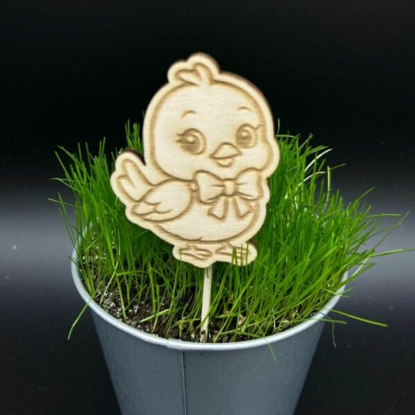 Zápich do truhlíku – Ptáček s mašlí