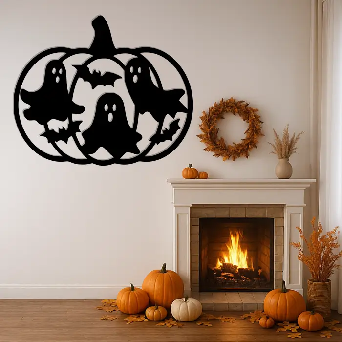 Dekorace Halloween na zeď – Duchové Dekorace Halloween na zeď – Duchové